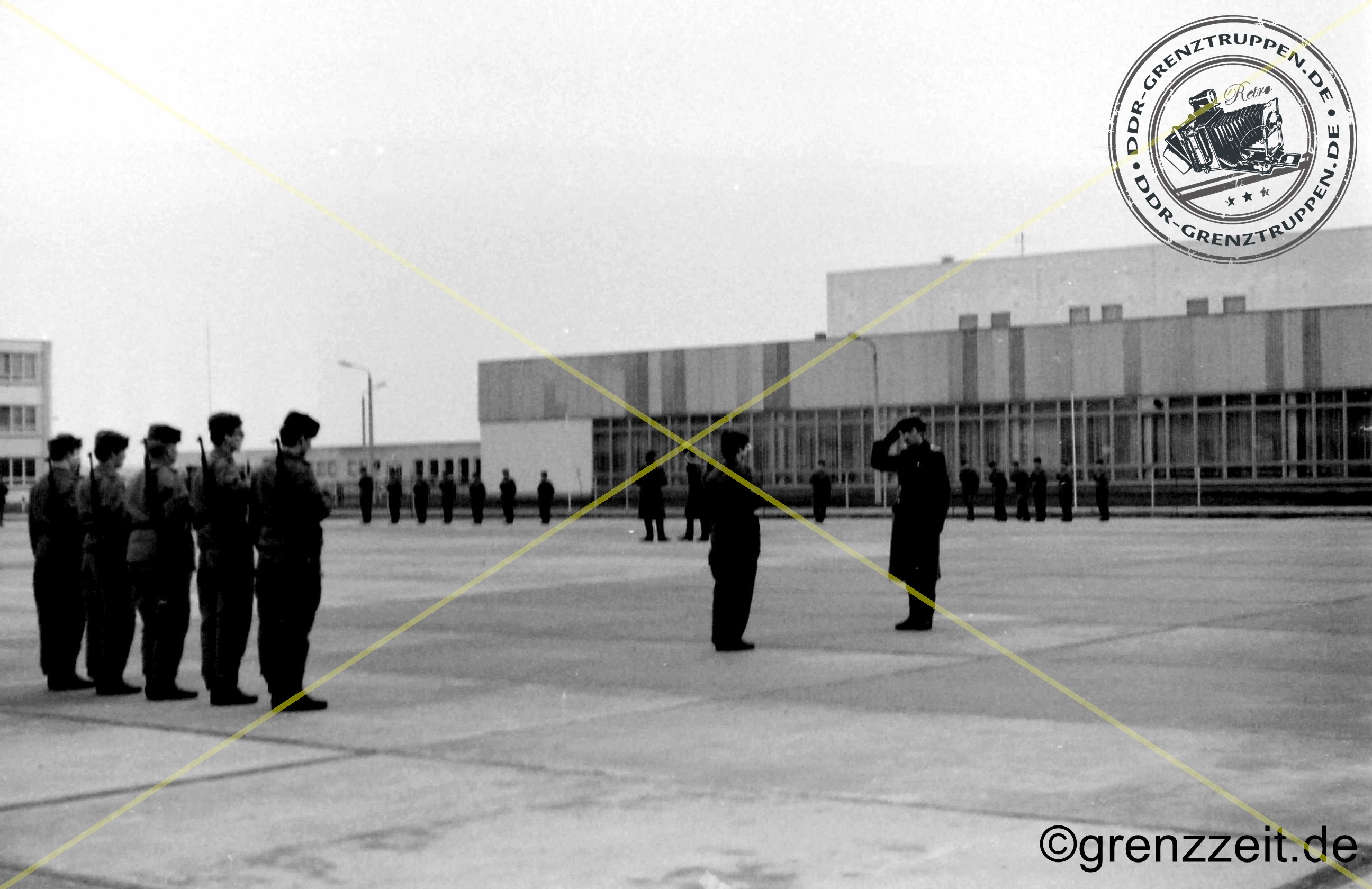 Ausbildung am Standort in der Fachrichtung Gruppenführer Grenzsicherung für die Grenztruppen der DDR.